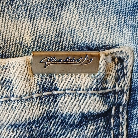 Flying  Machine Blue Label Premium Denim Jeans Size 34 Slim Tapered - Picture 7 of 10